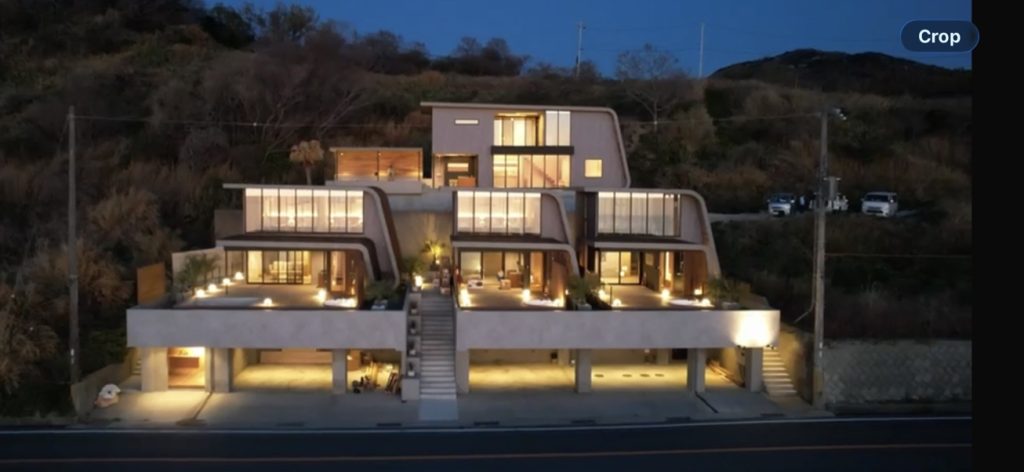 Completed residential conversion Awajishima night